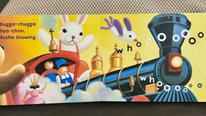 Chugga Chugg Choo- Imported Train Book For Kids