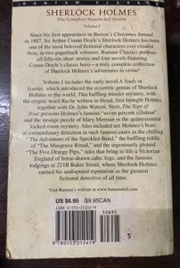 Sherlock homes book -  Volume 1