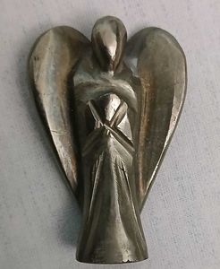 Pyrite Angel Figurine