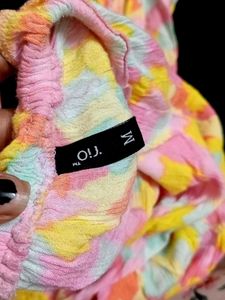 Colorful Tie-Dye Top