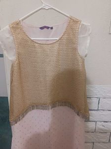 Girls Party Wear Knee Dress
