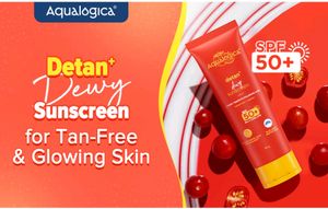Aqualogica Detan + Dewy Sunscreen