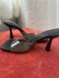 Clear Strap Heels