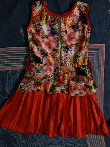 Red Girls Frock