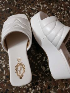 White Platform Sandals