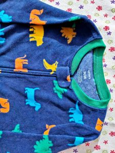 Carter's 1piece Dinosaur Fleece Footie PJs For Boy