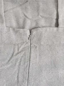 Gray Sleeveless Pinafore Dress❤️