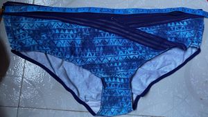 Blue Hipster Panty - Tribal Print (Size-XL)