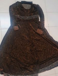 Coffee Brown Gown