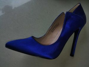 Lost Ink Sexy Blue High Heels