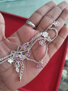 Pure Silver Anklet For Women Nd Girls