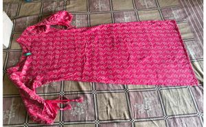 Pink Patterned Nightgown