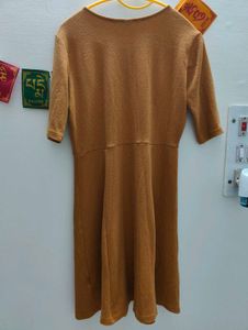 Mustard Casual Dress