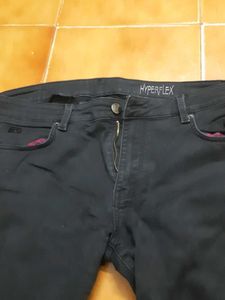 Black Hyperflex Jeans
