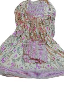 Kurti Pant Set With Dupatta