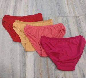 Colorful Cotton Panties - 4 Pack