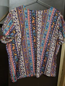 Boho Print Top