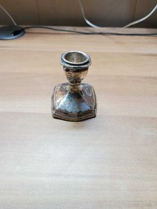 SILVERPLATE CANDLE STICK HOLDER