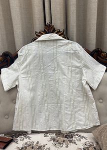 Striped Button-Down Shirt