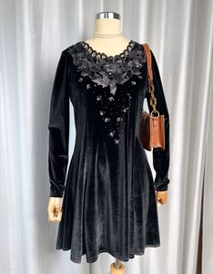 🎉SALE🎉Korean Velvet Dress