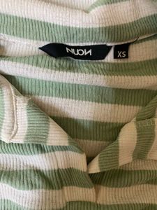 Westside Polo neck crop Top