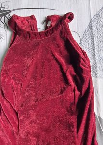 Maroon Body one Dress