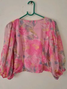 Floral Crop Top