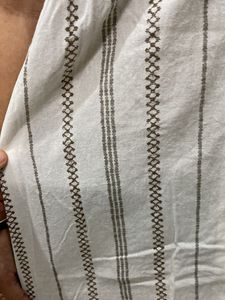 Striped Sundress with Buttons