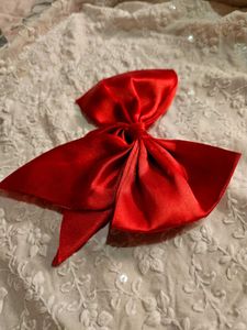 Pink Satin Bow
