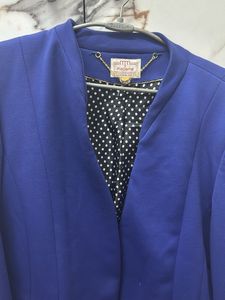 Stylish Blue Madame Blazer
