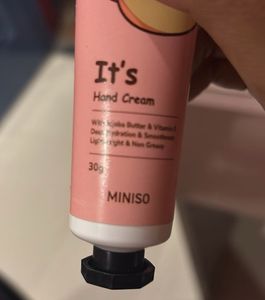 Miniso Peach Hand Cream