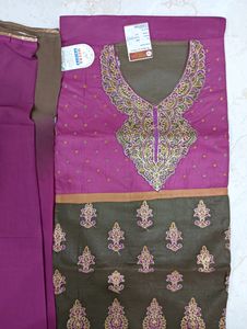 Beautiful Colour Combination Dress Material