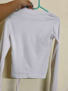 Round Neck Long Sleeve Top