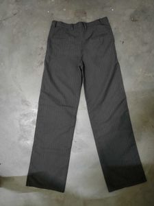 Textured Baggy Formal trousers
