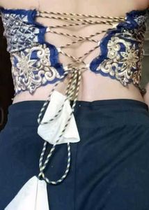 Embroidered Blue Blouse