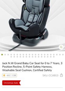Baby Car Seat For Sale - Best Price
