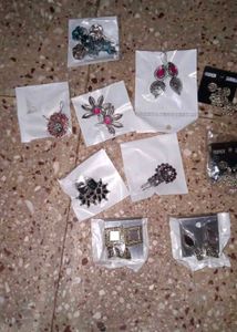 Stud Earrings - Sterling Silver