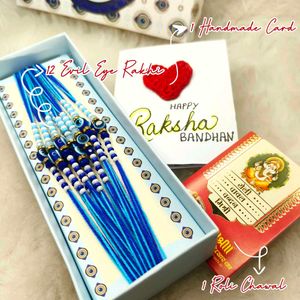Evil Eye Protection Rakhi Box – Set of 12