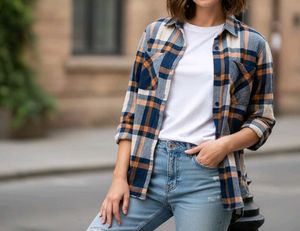 Plaid Flannel Shirt