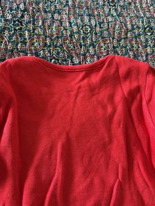 Mothercare Red Baby Bodysuit