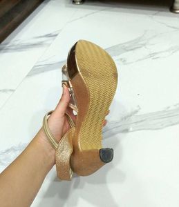 3 Inch shimmer Heel