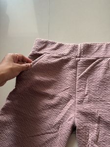 Dusty Rose Flare Leggings