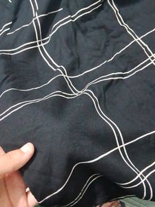 A Checked Denim Shirt