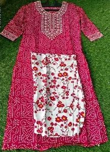 Pink Kurta.