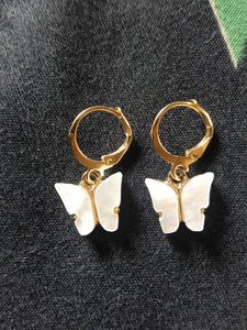 Butterfly Drop Earrings