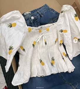 Pinterest design Crop Blouse Top For Women