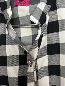 Gingham Check Button-Down