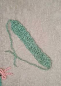 Mint Green crochet Headband