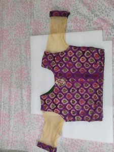 Elegant Purple Blouse