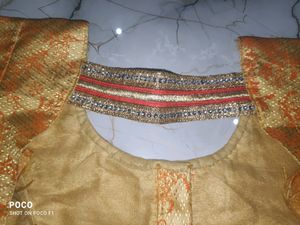 pretty shimmry blouse.